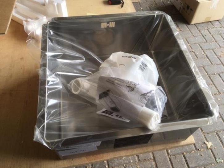 416. RVS spoelbak Blanco Claron, Huis en Inrichting, Keuken | Potten en Pannen, Nieuw, Ophalen