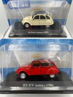 Lot Citroën 2 CV Amérique (3CV) 1986 - 1987 (1/43), Hobby & Loisirs créatifs, Enlèvement ou Envoi