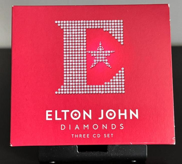 CD-set Elton John Diamonds 3 CD Nieuw, Cd's en Dvd's, Cd's | Pop, Zo goed als nieuw, 1980 tot 2000, Boxset, Ophalen of Verzenden