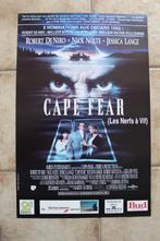 filmaffiche Robert de Niro Cape Fear 1991 filmposter, Collections, Posters & Affiches, Comme neuf, Cinéma et TV, Enlèvement ou Envoi