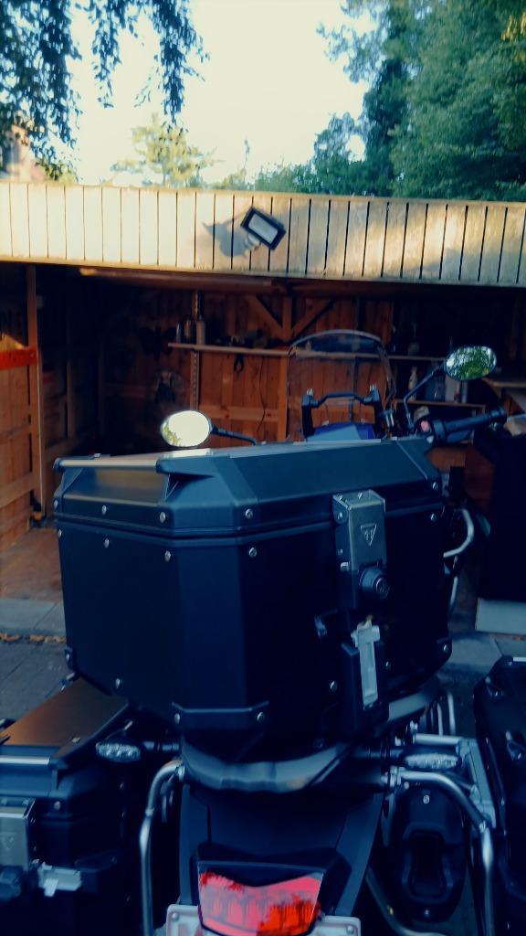 topkoffer, Motoren, Accessoires | Koffers en Tassen, Zo goed als nieuw, Ophalen