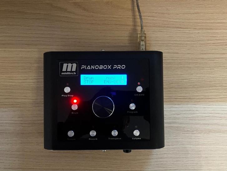 Miditech pianobox midi soundmodule, Musique & Instruments, Modules de son, Comme neuf, Autres marques, Enlèvement ou Envoi