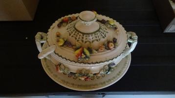 Mooie antieke soepterrine, Enlèvement