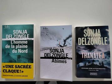 Lot 3 livres Sonja Delzongle