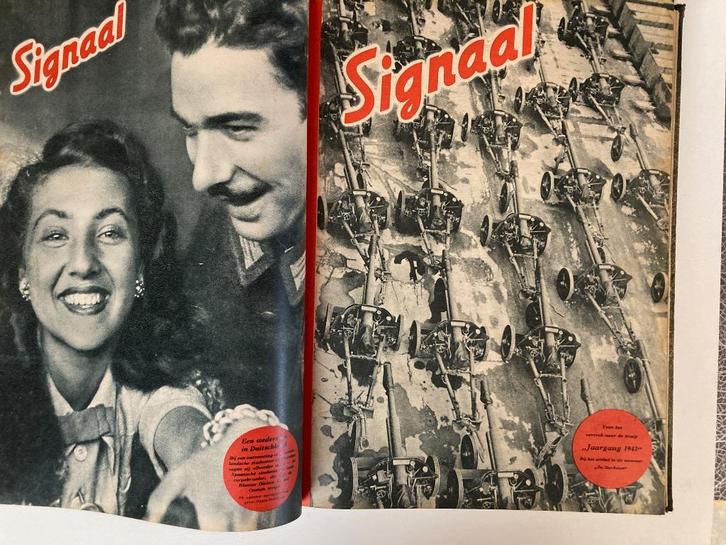 SIGNAAL Duits tijdschrift 1943-1944(tot juni), Livres, Guerre & Militaire, Comme neuf, Deuxième Guerre mondiale, Enlèvement ou Envoi