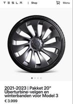 Tesla model 3 performance Überturbine 20 inch velgen, Ophalen, Velg(en), Nieuw, Winterbanden