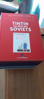 SERIE COMPLETE LIVRES BD TINTIN ARCHIVES NOIR ET BLANC ATLAS, Ophalen, Kuifje, Zo goed als nieuw