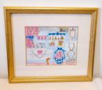 Gesigneerde aquarel van Andee Dubin, Antiek en Kunst, Ophalen of Verzenden