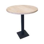 Eiken tafel | tafelbladen | eettafel | rond | eiken | tafel, Enlèvement, Neuf, Rond, Chêne