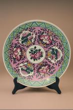 Grote decoratieve porseleinen schaal - Chinese stijl, Antiek en Kunst, Ophalen of Verzenden