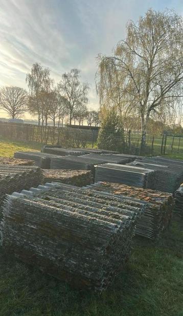 Gratis af te halen 2000m2 asbestvrije golfplaten, Doe-het-zelf en Bouw, Ophalen, Gebruikt, Golfplaat