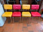 Vier vintage american diner stoelen, Verzamelen, Retro, Ophalen