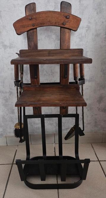Set d'outils de cheminée 4 pièces  beschikbaar voor biedingen