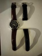 Polshorloge Jules &  Fils, Handtassen en Accessoires, Horloges | Heren, Leer, Polshorloge, Zo goed als nieuw, Ophalen