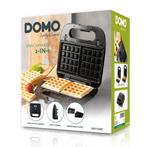 Domo snackmaker 2-IN-1 (wafels & croque monsieur) DO1124C, Elektronische apparatuur, Wafelijzers, Ophalen of Verzenden