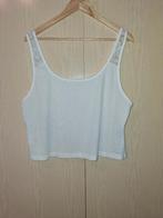 Top blanc 3XL, Enlèvement ou Envoi, Comme neuf, Blanc, Sans manches