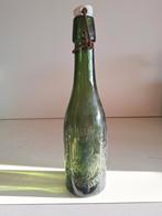 Prachtige oude bierfles brouwerij Adam Etterbeek Brussel1931, Verzamelen, Ophalen of Verzenden, Zo goed als nieuw