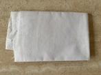 Nieuwe witte katoenen stof - 1,20m x 46cm (nr4907), Enlèvement ou Envoi, Neuf, Blanc, Coton