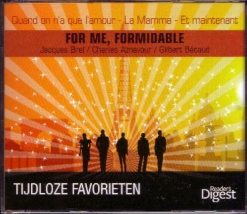 For me, formidable -Tijdloze Favorieten( 3 CD's)(frankrijk), Cd's en Dvd's, Cd's | Verzamelalbums, Zo goed als nieuw, Pop, Ophalen of Verzenden
