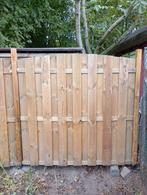 70x tuinscherm schutting tuinplaat, Tuin en Terras, Schuttingen, Ophalen of Verzenden, Zo goed als nieuw, Hout