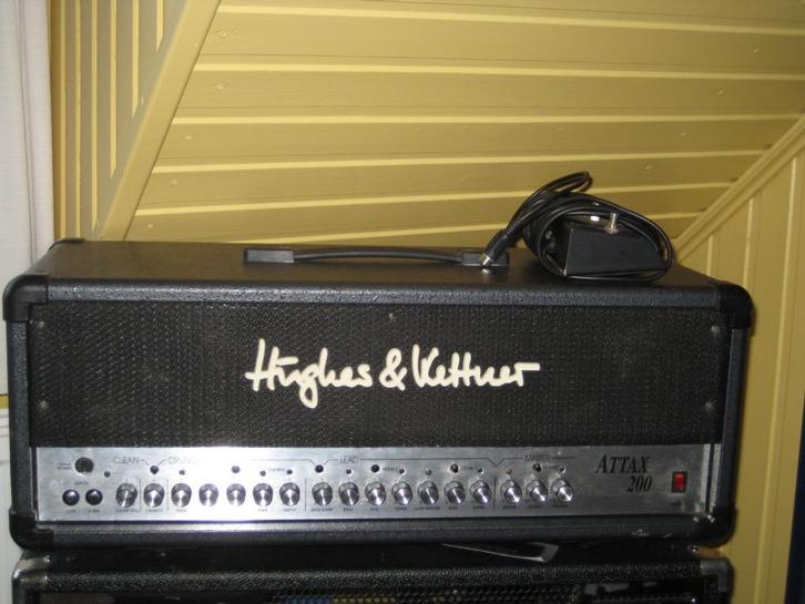 Attax 200 Hughes en Kettner, Muziek en Instrumenten, Versterkers | Bas en Gitaar, Gebruikt, Gitaar, 100 watt of meer, Ophalen