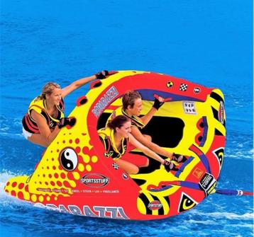 FUNTUBE POPARAZZI 2 pers = dé MAX achter boot of jetski !! beschikbaar voor biedingen