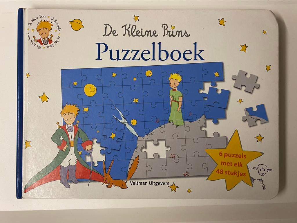 Puzzelboek De kleine prins, Ophalen of Verzenden, Zo goed als nieuw