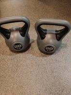 Kunststof Kettlebell 2x20kg, Sport en Fitness, Fitnessmaterialen, Ophalen, Zo goed als nieuw, Kettlebell
