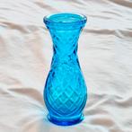 Petit vase soliflore verre bleu art déco Empoli, Antiquités & Art, Antiquités | Verre & Cristal, Enlèvement