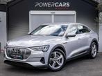 Audi e-tron 50 SPORTBACK | 360 | (bj 2020, automaat), Te koop, Zilver of Grijs, Airconditioning, Gebruikt