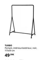 Portant pour vêtements IKA, Enlèvement, Comme neuf