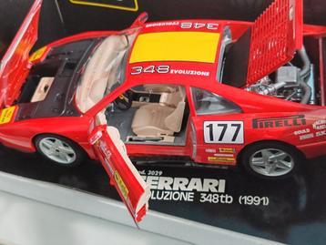 Burago 1/18è - Ferrari 348 Tb Evoluzione (1991), Enlèvement ou Envoi, Burago