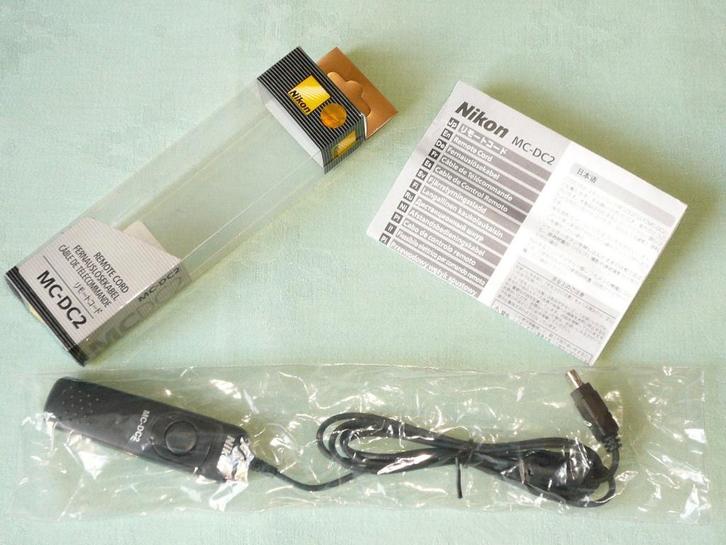 Télécommande à câble Nikon MC-DC2 100% Neuf, Audio, Tv en Foto, Fotocamera's Digitaal, Nieuw, Nikon, Ophalen of Verzenden