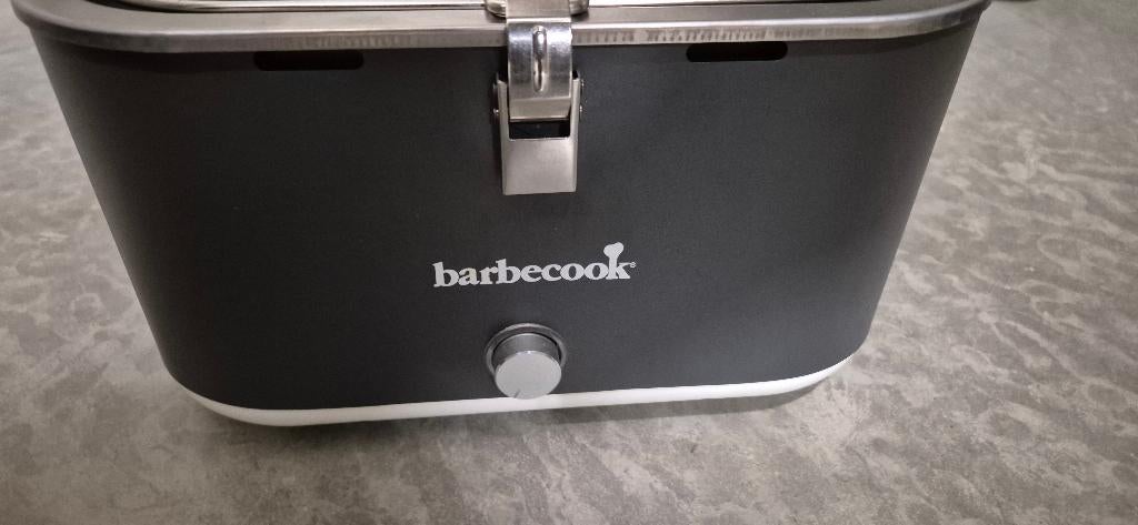 Barbecook Houtskool-tafelgrill, Caravans en Kamperen, Kampeeraccessoires, Zo goed als nieuw, Ophalen