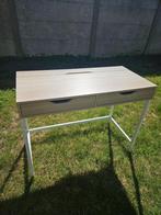 Moderne sminktafel/kaptafel met opbergplaats B100 x L48, Ophalen of Verzenden, Zo goed als nieuw, Hout, 100 tot 150 cm