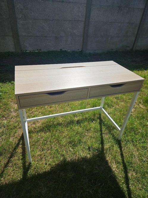 Moderne sminktafel/kaptafel met opbergplaats B100 x L48, Huis en Inrichting, Tafels | Kaptafels, Zo goed als nieuw, 100 tot 150 cm