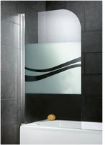Paroi de bain Schulte Liane 80 X 140 Chrome, Maison & Meubles, Salle de bain | Meubles de Salle de bain, 50 à 100 cm, 100 à 150 cm
