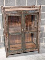 Vitrine kast, Huis en Inrichting, Ophalen, 100 tot 150 cm, 50 tot 100 cm, Zo goed als nieuw