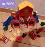 Duplo: brandweerkazerne set nr 2658 (vintage), Kinderen en Baby's, Duplo, Ophalen of Verzenden, Zo goed als nieuw