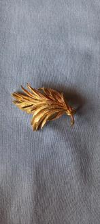 Broche feuillage. Vintage, Enlèvement ou Envoi, Comme neuf