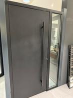 Aluminium voordeur in ral 9005, Doe-het-zelf en Bouw, Deuren en Vliegenramen, Nieuw, 215 cm of meer, Ophalen of Verzenden, 120 cm of meer