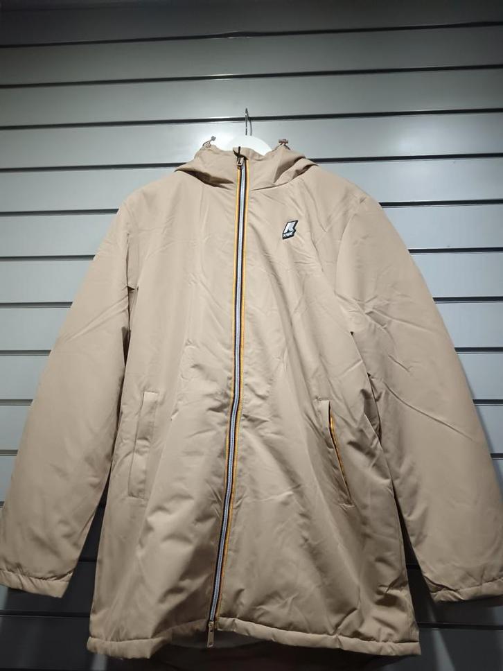 K-way Jacob St Warm Cream winddichte parka, uniseks, Kleding | Dames, Jassen | Winter, Nieuw, Beige, Ophalen of Verzenden