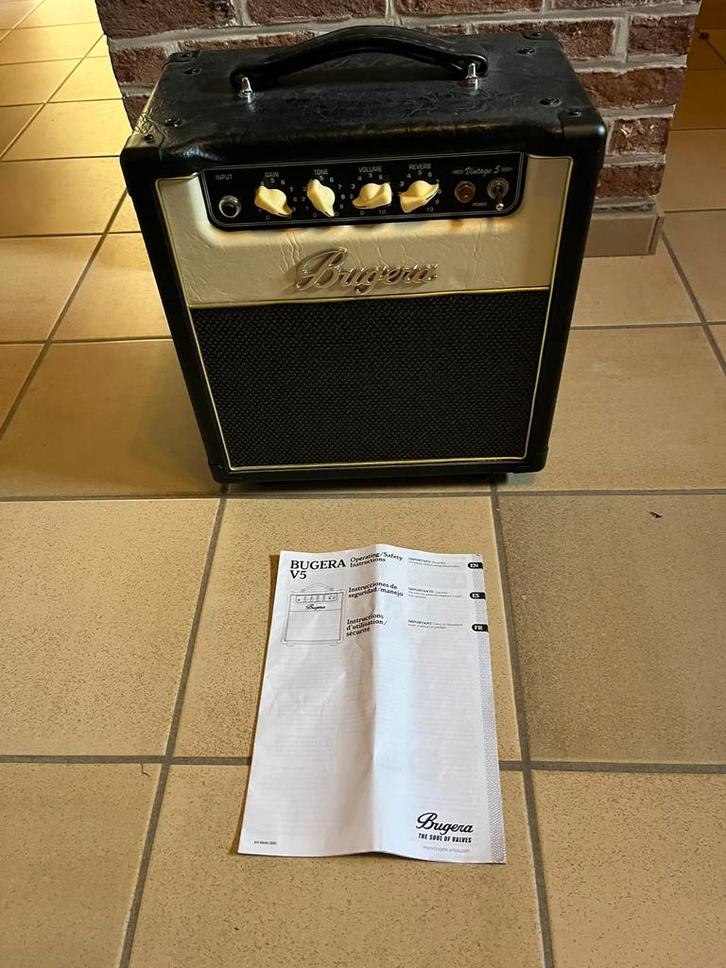 Bugera V5 gitaar versterker, Muziek en Instrumenten, Versterkers | Bas en Gitaar, Gebruikt, Gitaar, Minder dan 50 watt, Ophalen