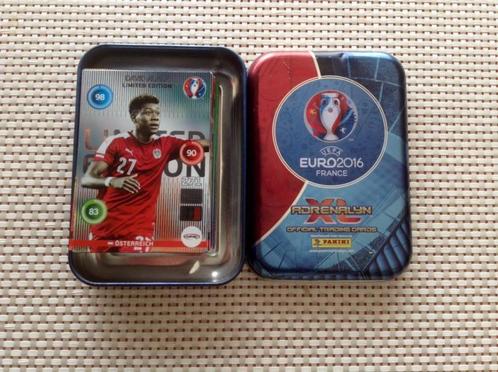 Euro 2016 Adrenalyn XL Mini Tin Box Limited Edition Card Pan, Collections, Articles de Sport & Football, Neuf, Cartes de joueur