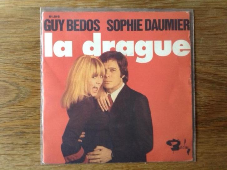 single guy bedos & sophie daumier, CD & DVD, Vinyles Singles, Single, Pop, 7 pouces, Enlèvement ou Envoi