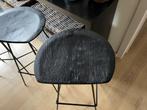 Barstoelen, Huis en Inrichting, Barkrukken, Ophalen, 60 tot 90 cm, Zo goed als nieuw, Metaal