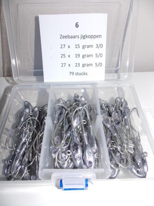 Boxen Fishhead loodkoppen, Watersport en Boten, Hengelsport | Zeevissen, Nieuw, Complete set, Ophalen