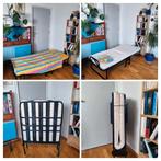 Lit pliable avec drap offert, Maison & Meubles, Beige, Une personne, Enlèvement, 190 cm ou moins