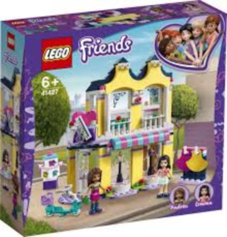 Lego Friends Emma's modewinkel (41427), Kinderen en Baby's, Speelgoed | Duplo en Lego, Zo goed als nieuw, Lego, Complete set, Ophalen