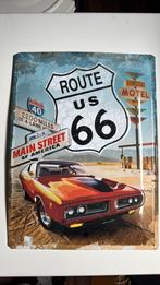 Metal Sign Vintage Poster route 66, Verzamelen, Posters, Ophalen of Verzenden, Zo goed als nieuw